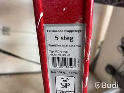 2 st trappstegar Malmbergs glasfiber