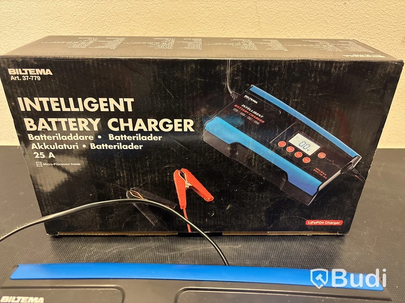 Batteriladdare Biltema 12/24 volt