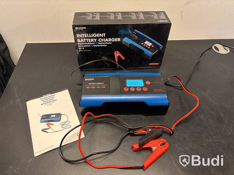 Batteriladdare Biltema 12/24 volt