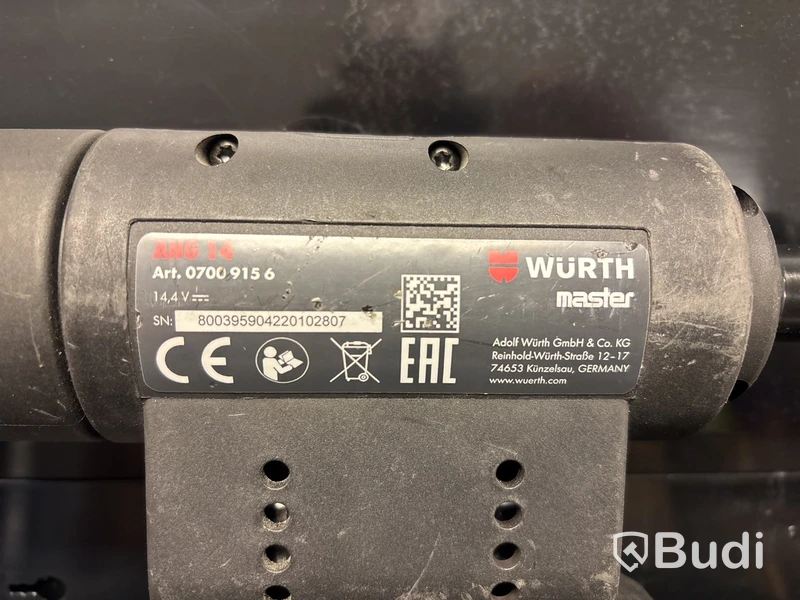 Popnitmaskin Wurth