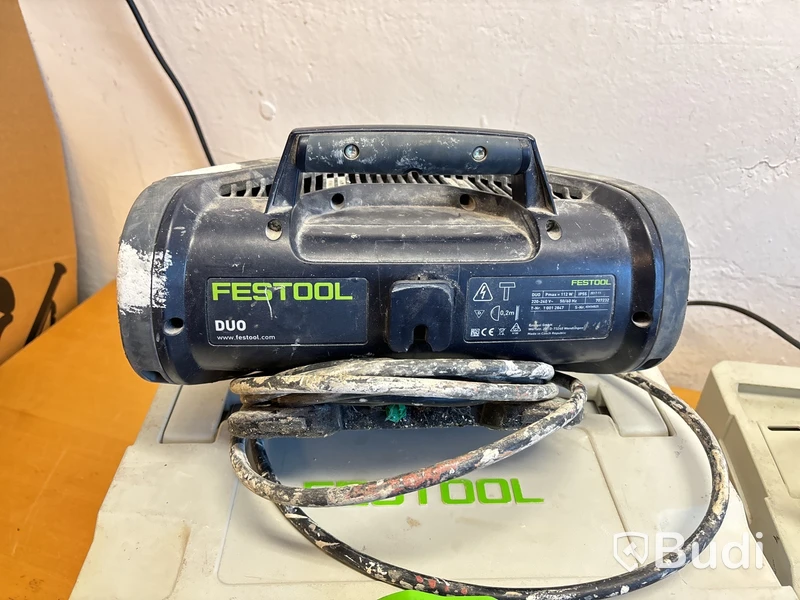 Festool sticksåg, hyvel & belysning.