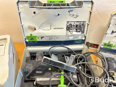 Festool sticksåg, hyvel & belysning.