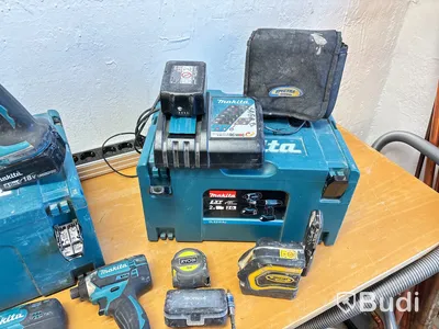 Maskinpaket Makita, korslaser m.m.