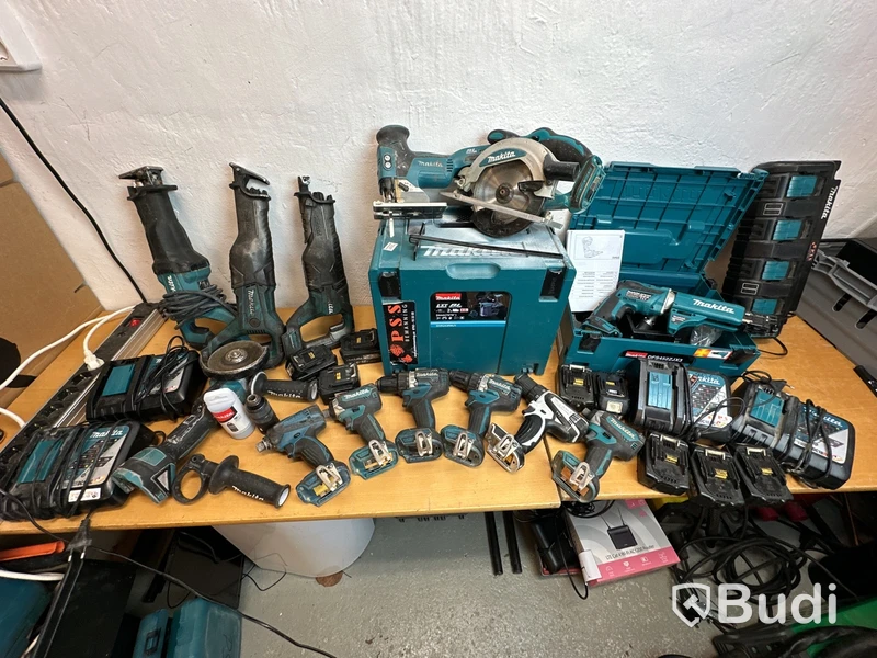 Maskinpaket Makita, 15 st