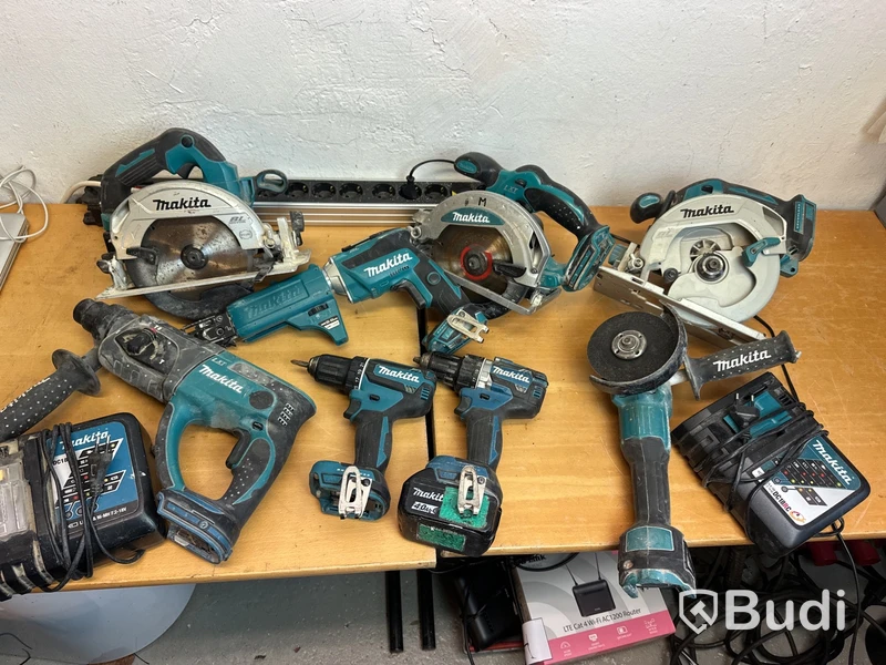 Maskinpaket Makita 8 st