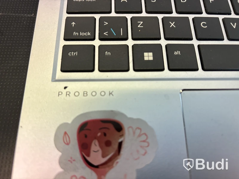 HP Probook med dockningsstation.