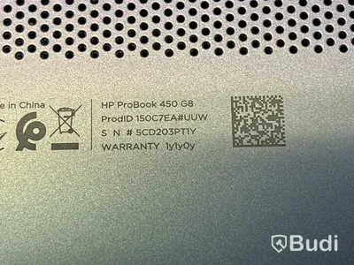 HP Probook med dockningsstation.