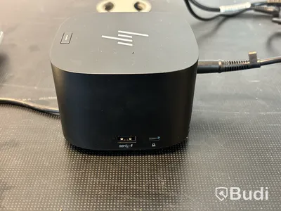 HP Probook med dockningsstation.