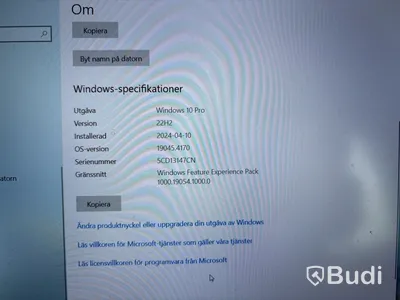 HP Probook med rollermouse & dockningsstation