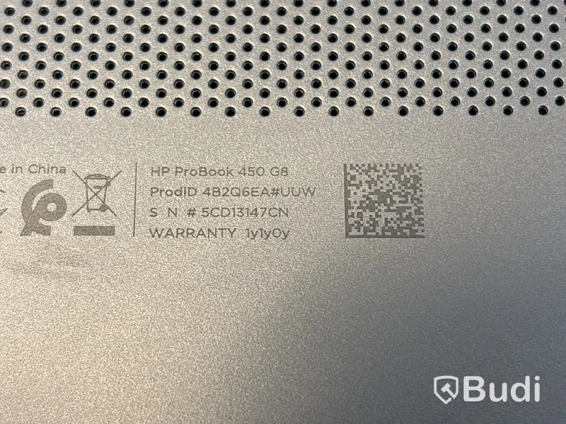 HP Probook med rollermouse & dockningsstation