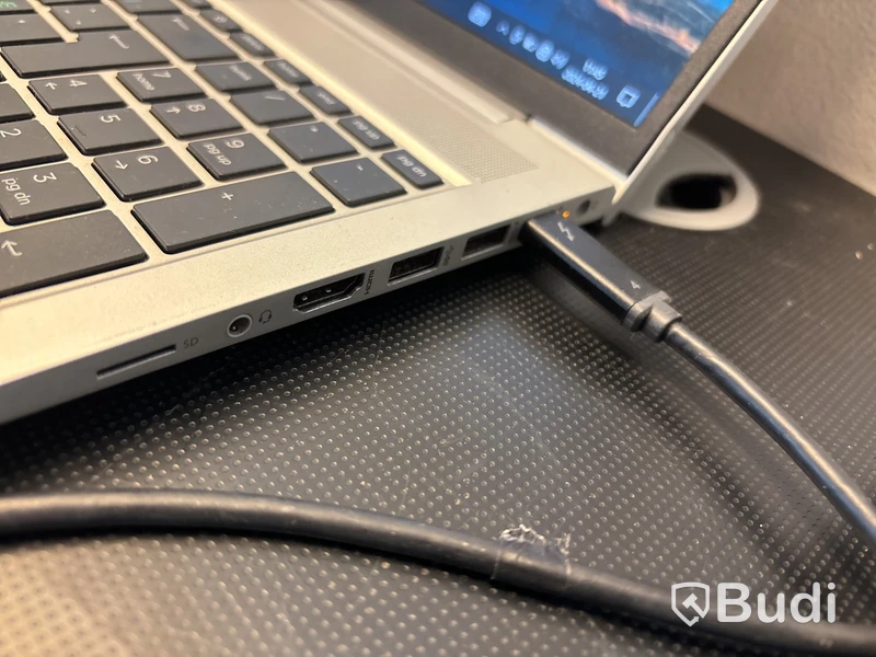 HP Probook med rollermouse & dockningsstation
