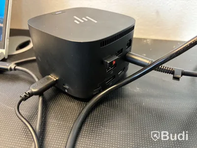 HP Probook med rollermouse & dockningsstation