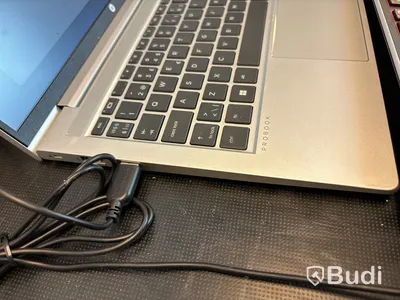 HP Probook med rollermouse & dockningsstation.