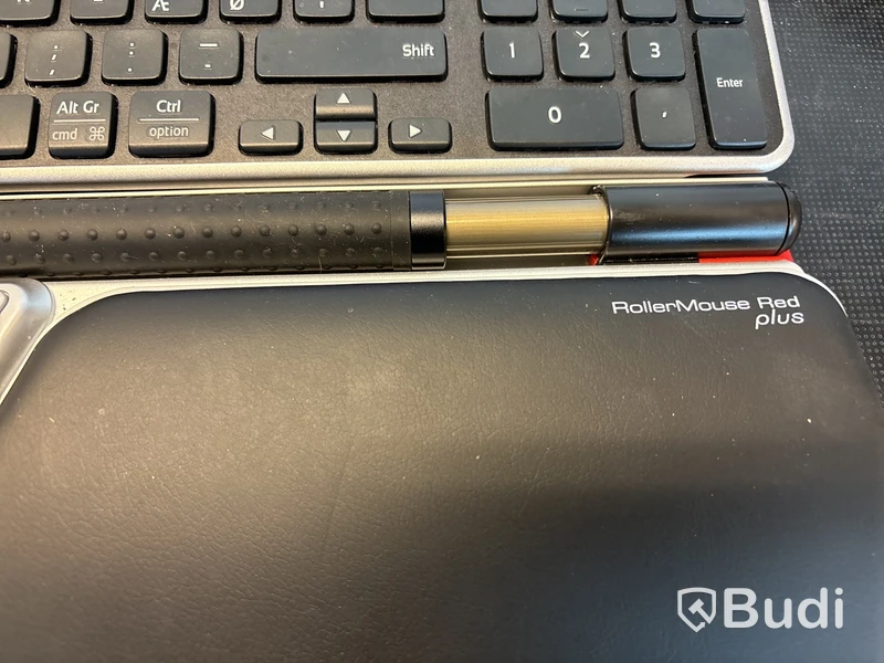 HP Probook med rollermouse & dockningsstation.