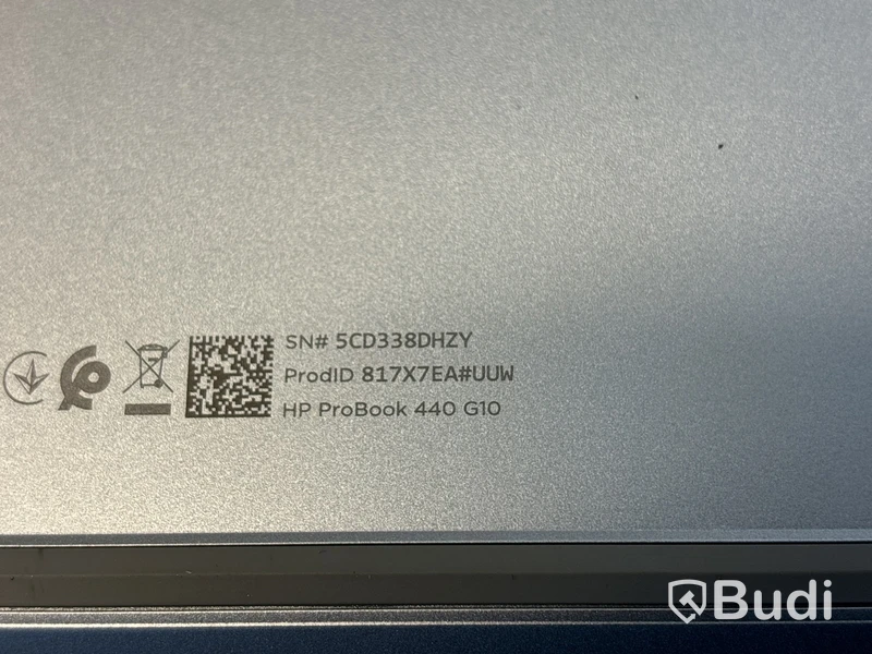 HP Probook med rollermouse & dockningsstation.