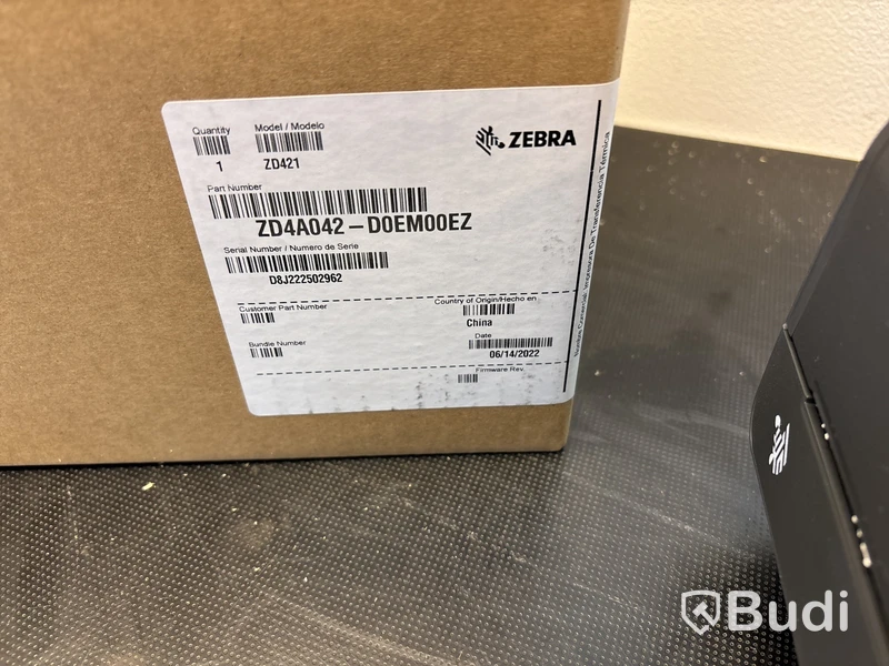 Etikettskrivare Zebra ZD421