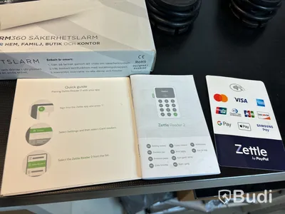 3 st iZettle, routrar skrivare m.m.