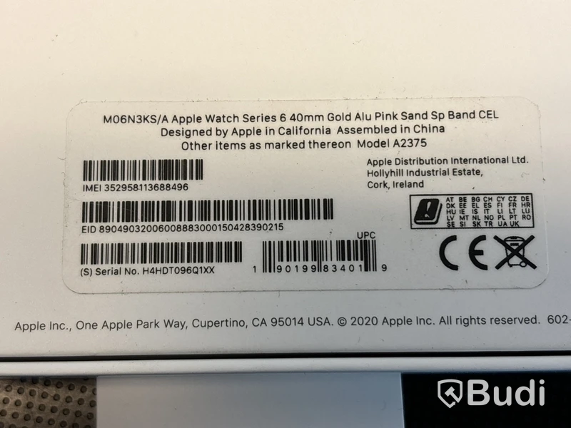 Apple Watch Series 6 40mm Gold
