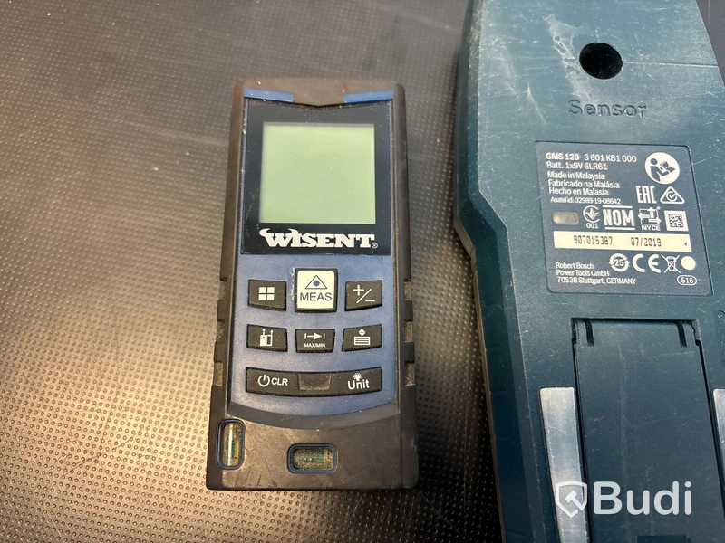 Bosch multidektektor & avståndsmätare.