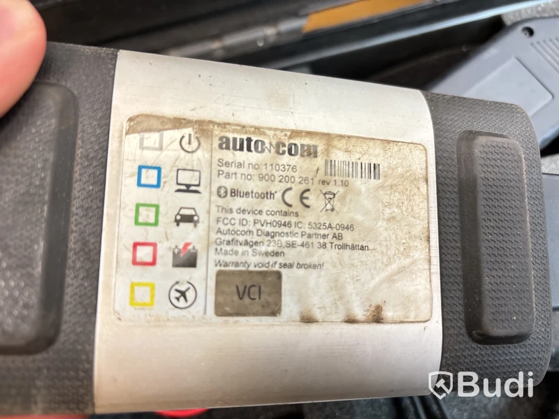 Autocom diagnosinstrument med dator.