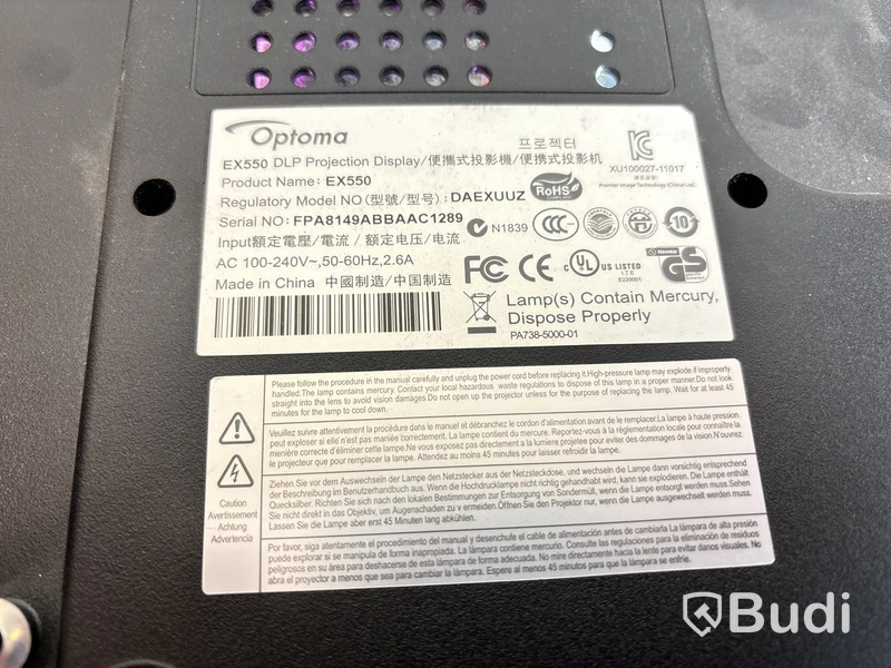Projektorer 2st Optoma