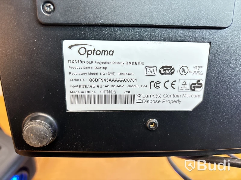 Projektorer 2st Optoma