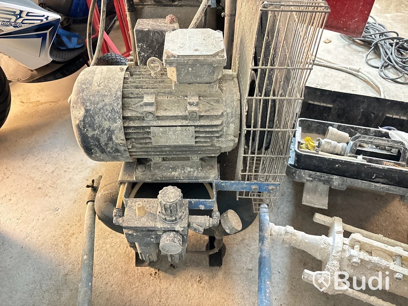 Transportpump, kompressor, elskåp m.m.