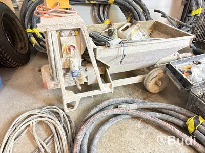 Transportpump, kompressor, elskåp m.m.