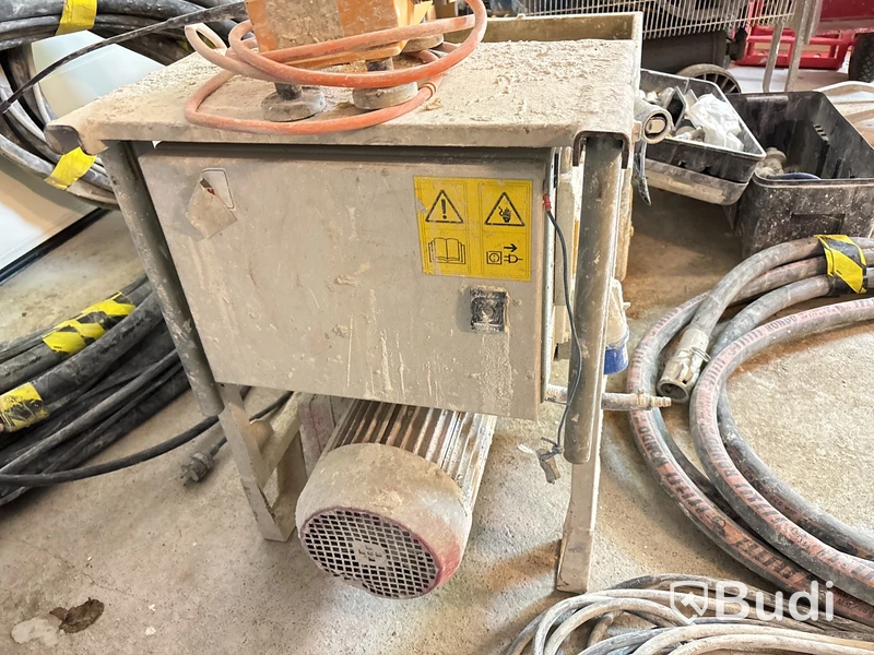 Transportpump, kompressor, elskåp m.m.