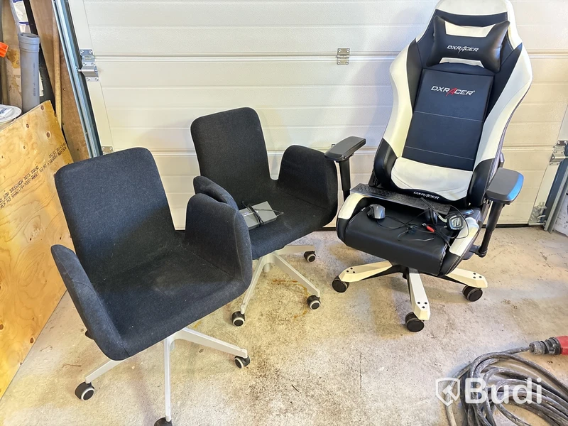 Gamingstol, kontorsstolar m.m.