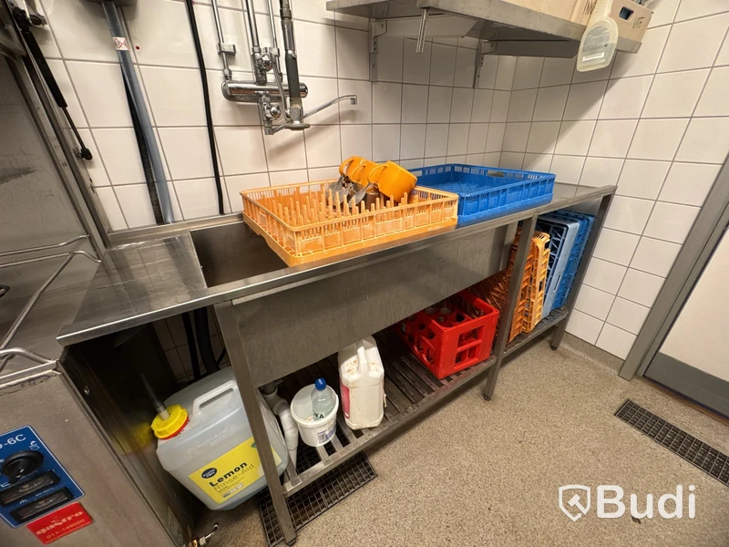Diskmaskin Wexiödisk med bänkar och hyllor