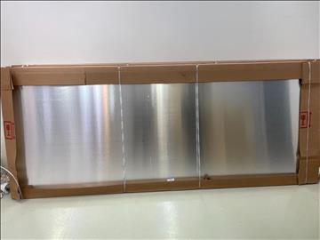 Whiteboard - 1 st. Boarder, aluminium frame, Lintex. 300,5 x 120,5 cm