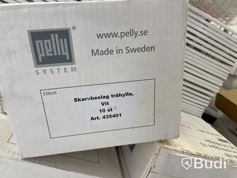 Div. delar till hyllsystem