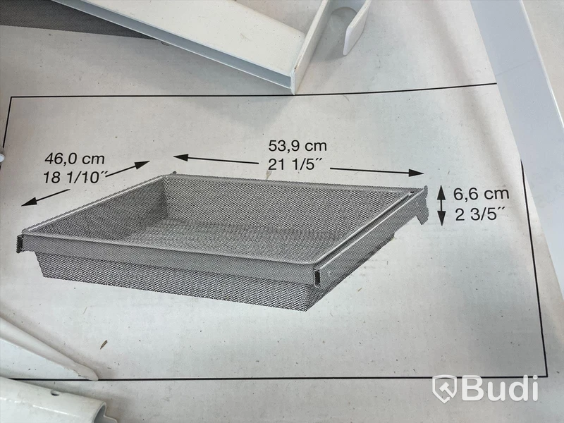 Div. delar till hyllsystem