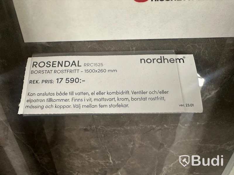 Handdukstork - Nordhem, ROSENDAL ord. pris 17590 kr