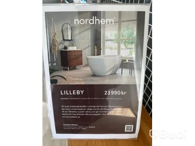 Badkar - Nordhem, LILLEBY ord. pris 23990 kr