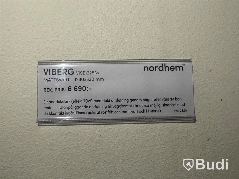 Handdukstork - Nordhem, VIBERG ord. pris 6690 kr