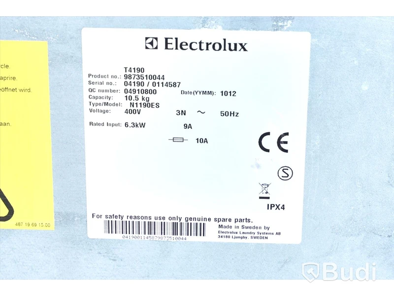Torktumlare - Electrolux T4190