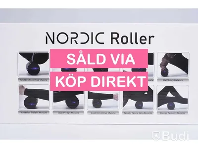 Massagekit - Mini Vibration Massage Device, Nordic Vibrating Massage Ball och Nordic Roller. Ny, Obruten förpackning.- SÅLD