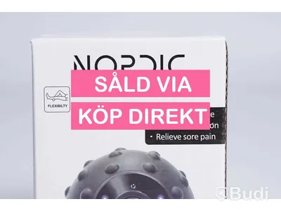 Massagekit - Mini Vibration Massage Device, Nordic Vibrating Massage Ball och Nordic Roller. Ny, Obruten förpackning.- SÅLD