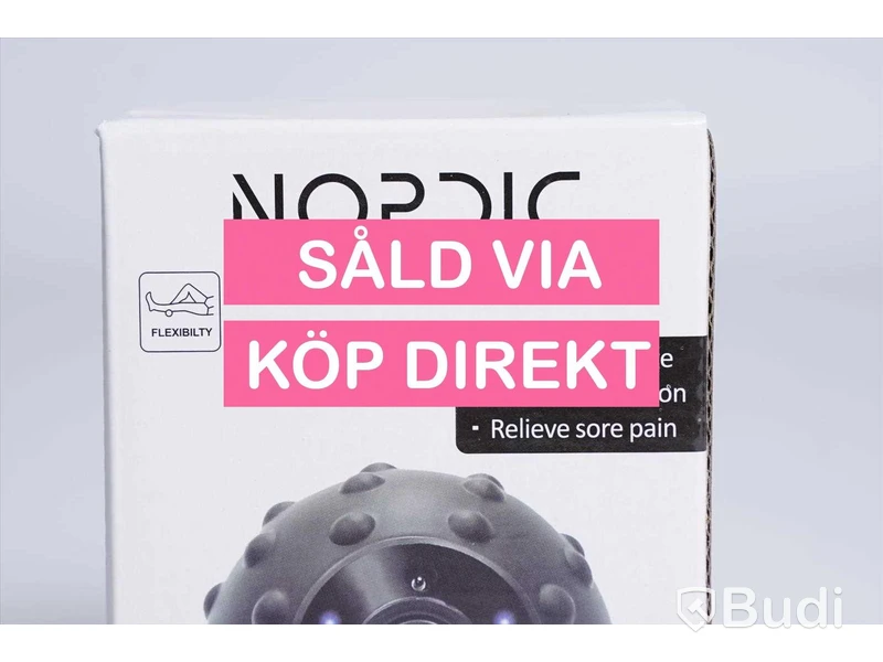 Massagekit - Mini Vibration Massage Device, Nordic Vibrating Massage Ball och Nordic Roller. Ny, Obruten förpackning.- SÅLD