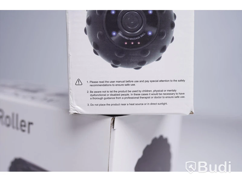 Massagekit - Mini Vibration Massage Device, Nordic Vibrating Massage Ball och Nordic Roller. Ny, Obruten förpackning.