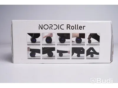 Massagekit - Mini Vibration Massage Device, Nordic Vibrating Massage Ball och Nordic Roller. Ny, Obruten förpackning