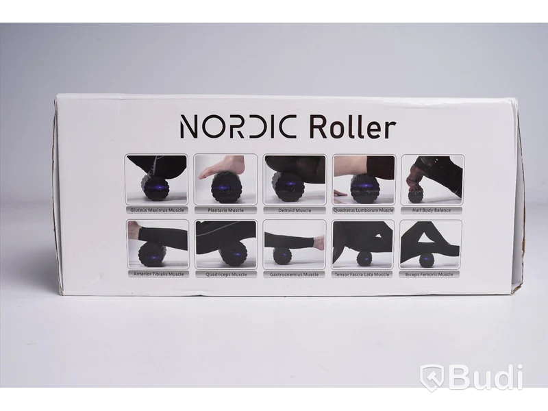 Massagekit - Mini Vibration Massage Device, Nordic Vibrating Massage Ball och Nordic Roller. Ny, Obruten förpackning