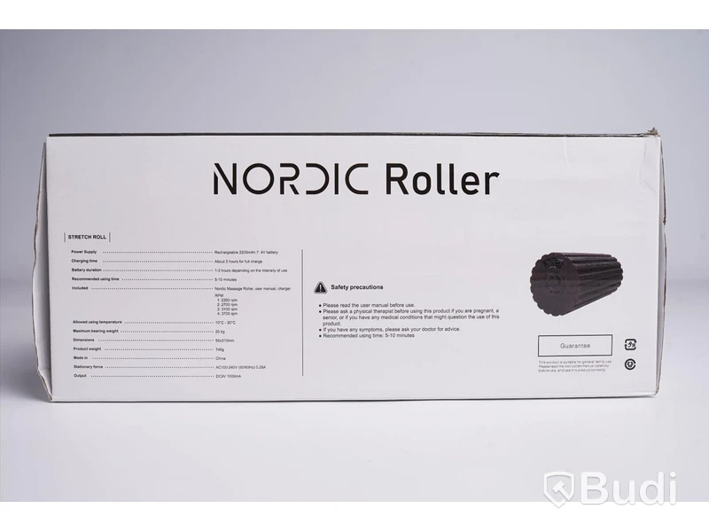 Massagekit - Mini Vibration Massage Device, Nordic Vibrating Massage Ball och Nordic Roller. Ny, Obruten förpackning