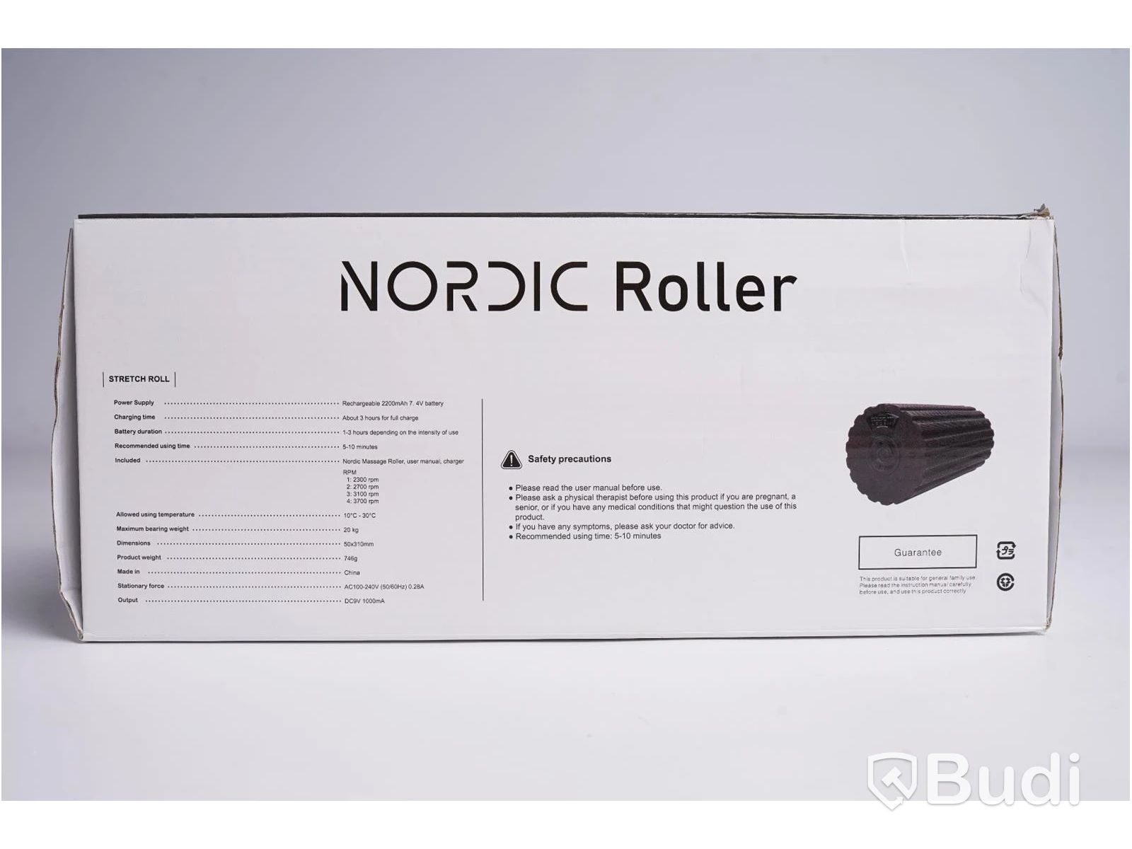 Massagekit - Mini Vibration Massage Device, Nordic Vibrating Massage Ball och Nordic Roller. Ny, Obruten förpackning.