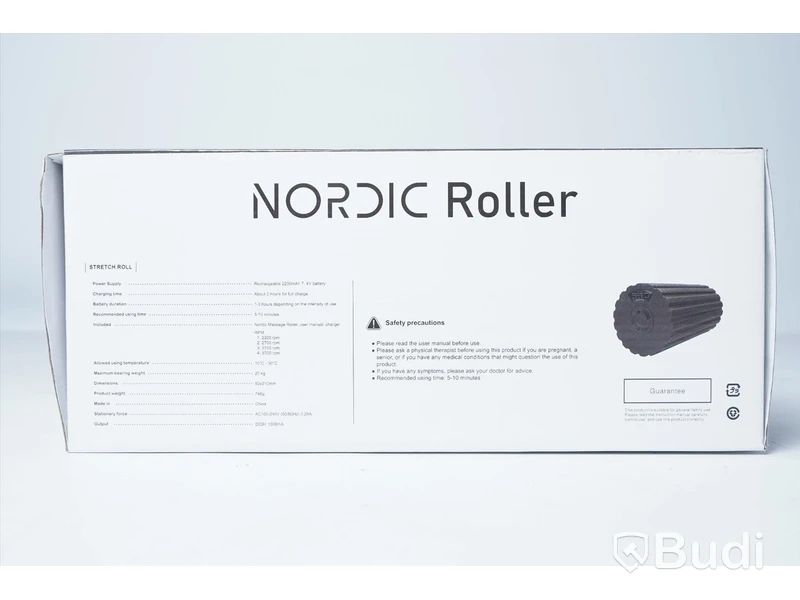 2st Nordic Roller, vibrerande massagerulle.