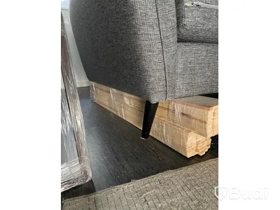 Soffa 2-sits, trasigt ben
