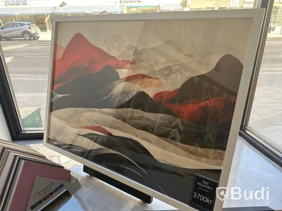 Tavla inramad print Red Mountains, Freechild, ord. pris 3700 kr. Mått: 114x84 cm