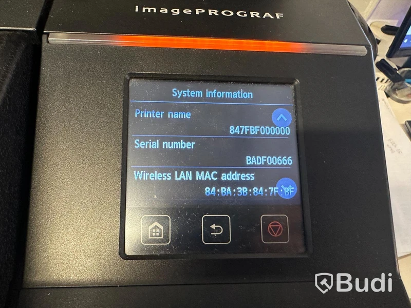 Canon Storformatskrivare PRO-4000, Serienr: BADF00666